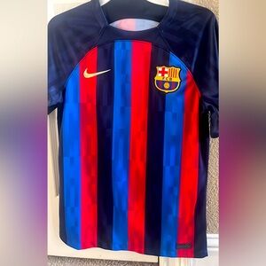 Nike Barcelona soccer jersey mens small